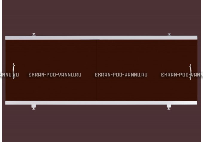Экран EUROPLEX Универсал шоколад под трубы – купить по цене 6250 руб. в интернет-магазине в городе Уфа картинка 1