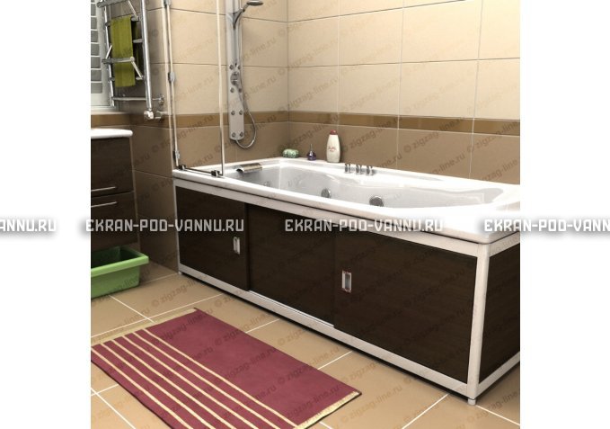 Экран из МДФ EMMY Монро 180 в алюминиевой раме – купить по цене 7500 руб. в интернет-магазине в городе Уфа картинка 15