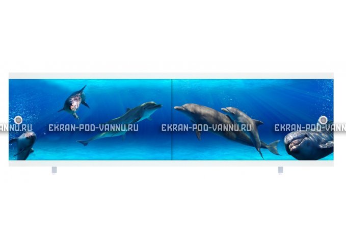 Экран МетаКам Ультралегкий 150 и 170 Дельфины – купить по цене 1590 руб. в интернет-магазине в городе Уфа картинка 2