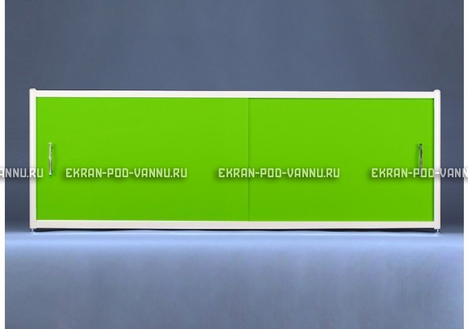 Раздвижной экран EUROPLEX Комфорт салатовый – купить по цене 6250 руб. в интернет-магазине в городе Уфа картинка 1