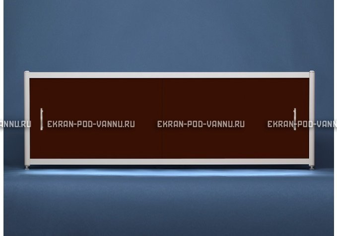 Раздвижной экран EUROPLEX Комфорт шоколад – купить по цене 6750 руб. в интернет-магазине в городе Уфа картинка 1