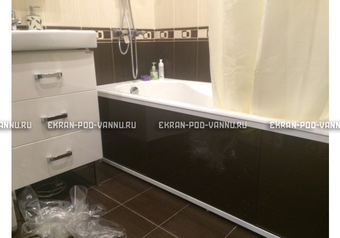 Раздвижной экран EUROPLEX Комфорт шоколад – купить по цене 6750 руб. в интернет-магазине в городе Уфа картинка 3