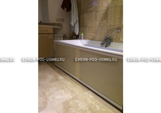 Экран раздвижной EUROPLEX Комфорт слоновая кость – купить по цене 6250 руб. в интернет-магазине в городе Уфа картинка 3