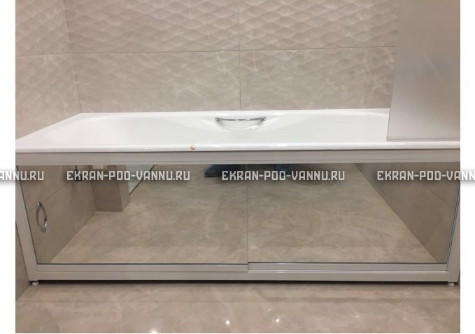 Раздвижной экран EUROPLEX Роликс Зеркальный – купить по цене 9700 руб. в интернет-магазине в городе Уфа картинка 12