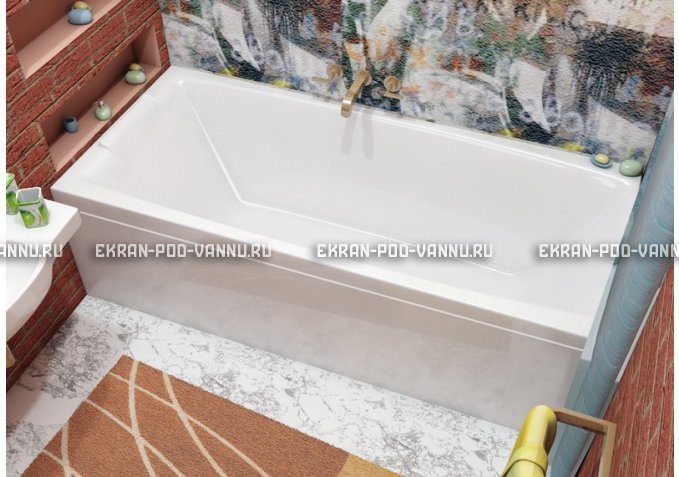 Акриловая ванна Relisan Kristina 170x75 – купить по цене 16160 руб. в интернет-магазине в городе Уфа картинка 4