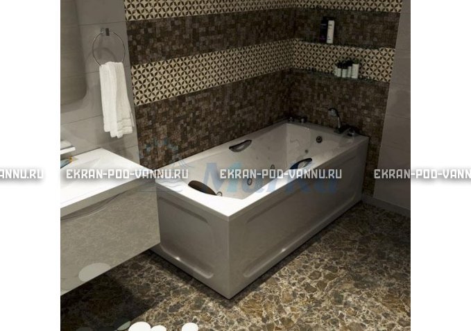 Акриловая ванна 1MarKa Agora 170x75 – купить по цене 13330 руб. в интернет-магазине в городе Уфа картинка 5