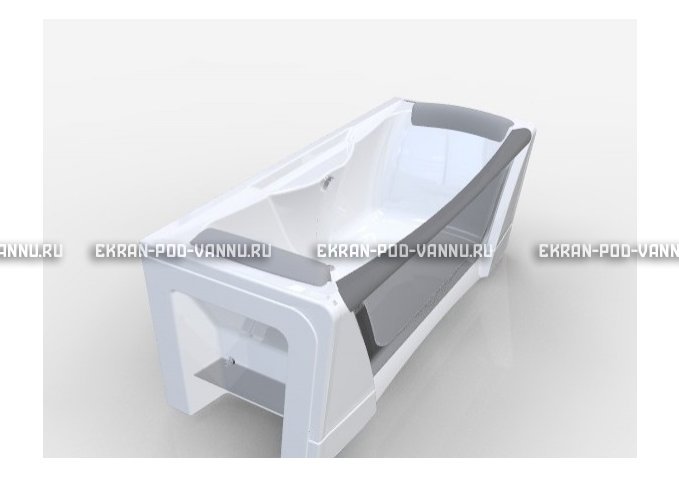 Прозрачная ванна 1MarKa Dolce Vita 180x80 – купить по цене 43200 руб. в интернет-магазине в городе Уфа картинка 3