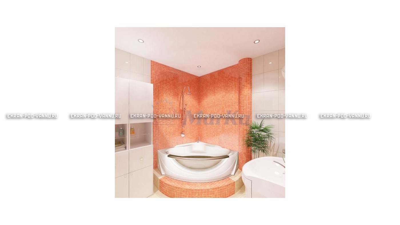 Акриловая ванна 1MarKa Grand Luxe 155х155 – купить по цене 39827 руб. в интернет-магазине в городе Уфа картинка 15