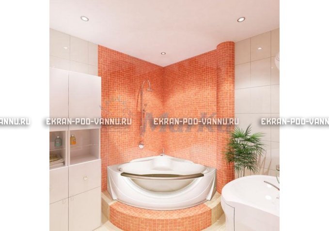 Акриловая ванна 1MarKa Grand Luxe 155х155 – купить по цене 39827 руб. в интернет-магазине в городе Уфа картинка 4