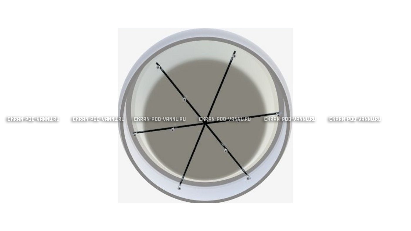 Акриловая ванна 1MarKa Omega 180x180  – купить по цене 42450 руб. в интернет-магазине в городе Уфа картинка 12