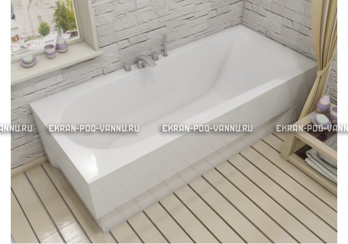 Акриловая ванна Vayer Boomerang 1800x800 – купить по цене 45420 руб. в интернет-магазине в городе Уфа картинка 1