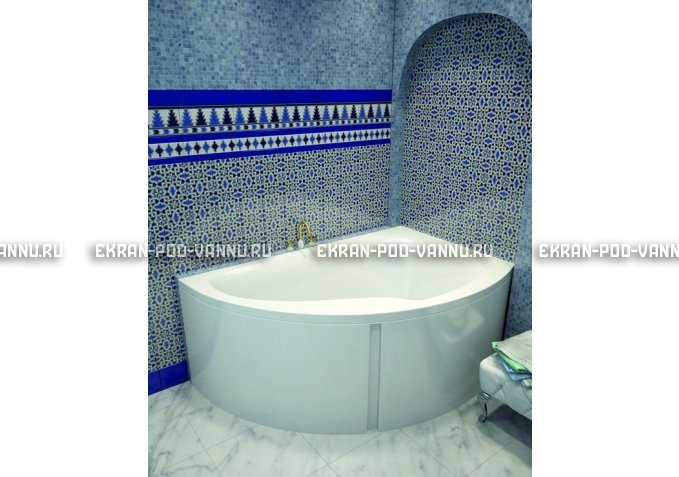 Акриловая ванна Vayer Ismena 160x105 – купить по цене 28350 руб. в интернет-магазине в городе Уфа картинка 1