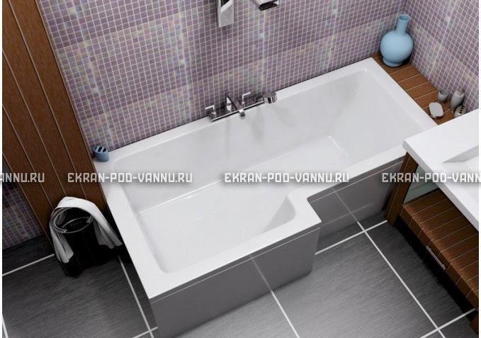 Акриловая ванна Vayer Options 170х70/85 – купить по цене 24110 руб. в интернет-магазине в городе Уфа картинка 1