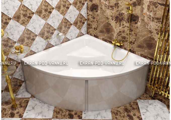 Акриловая ванна Vayer Persefona 140x140 – купить по цене 25230 руб. в интернет-магазине в городе Уфа картинка 1