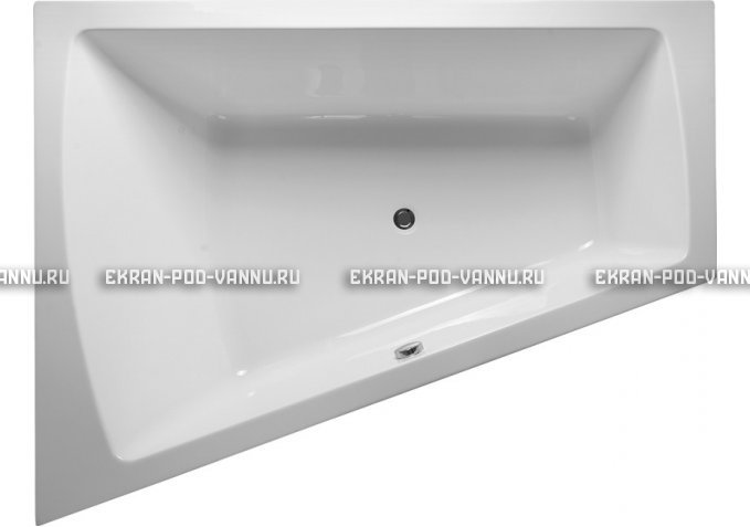 Акриловая ванна Vayer Trinitiy 170x130 – купить по цене 32590 руб. в интернет-магазине в городе Уфа картинка 2