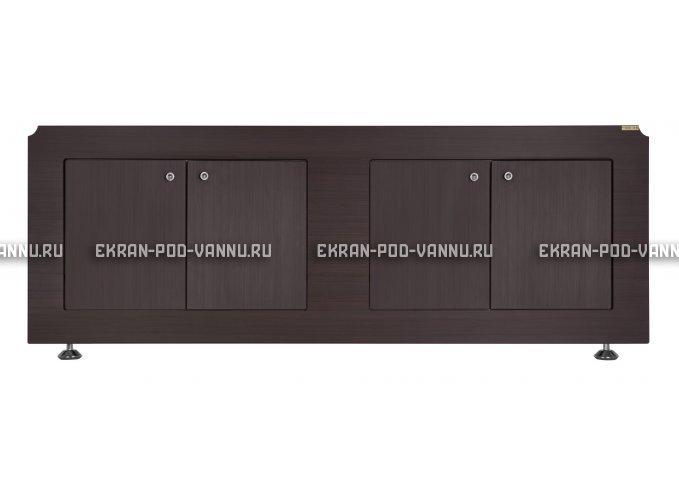 Экран VOD-OK Олимп 180 распашной - Венге – купить по цене 6160 руб. в интернет-магазине в городе Уфа картинка 1