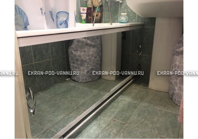 Зеркальный экран под трубы EUROPLEX Универсал – купить по цене 8500 руб. в интернет-магазине в городе Уфа картинка 1