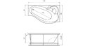 Акриловая ванна Relisan Isabella 170x90x60 – купить по цене 24130 руб. в интернет-магазине в городе Уфа картинка 17