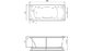 Акриловая ванна Relisan Loara 180x80 – купить по цене 23580 руб. в интернет-магазине в городе Уфа картинка 8