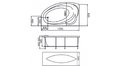 Акриловая ванна 1MarKa Julianna 170x100 – купить по цене 21320 руб. в интернет-магазине в городе Уфа картинка 13