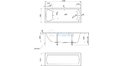 Акриловая ванна 1MarKa Modern 120x70 – купить по цене 7600 руб. в интернет-магазине в городе Уфа картинка 17