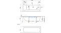Акриловая ванна 1MarKa Modern 130x70 – купить по цене 8620 руб. в интернет-магазине в городе Уфа картинка 21