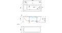 Акриловая ванна 1MarKa Modern 150x70 – купить по цене 9210 руб. в интернет-магазине в городе Уфа картинка 17