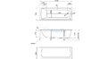 Акриловая ванна 1MarKa Modern 160x70 – купить по цене 9410 руб. в интернет-магазине в городе Уфа картинка 21
