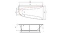 Акриловая ванна Vayer Boomerang 180x100 – купить по цене 53030 руб. в интернет-магазине в городе Уфа картинка 18